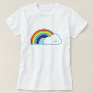 Kawaii-Regenbogen T-Shirt