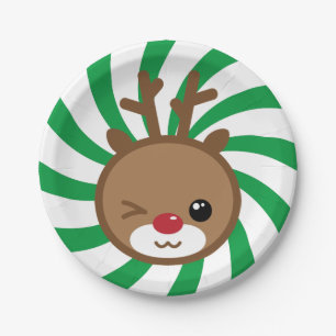 Kawaii Reindeer Paper Tellers Pappteller