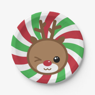Kawaii Reindeer Paper Tellers Pappteller