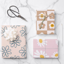 Kawaii Retro Pink Daisy