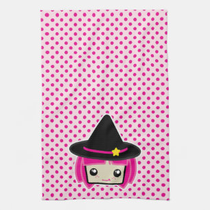 Kawaii Rosa Haar Rosa Handtuch