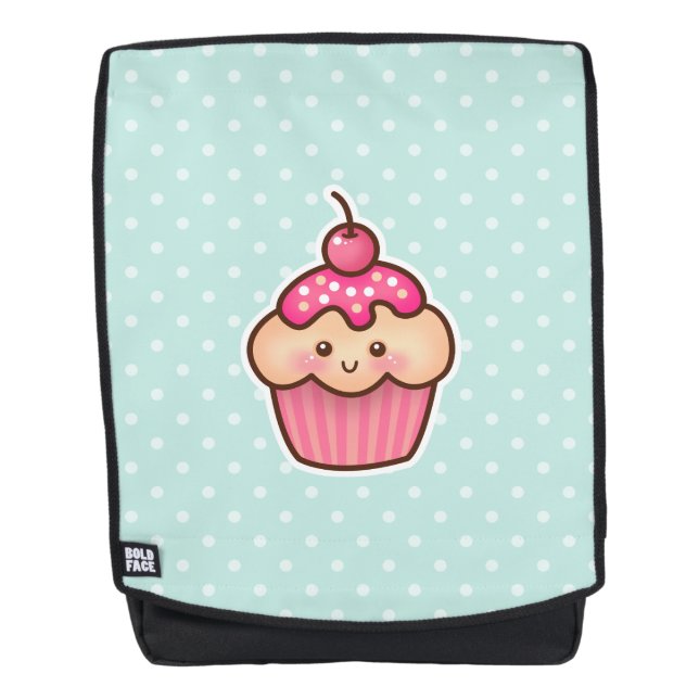 Kawaii rosa kleiner Kuchen und niedliche tadellose Rucksack (Vorderseite)