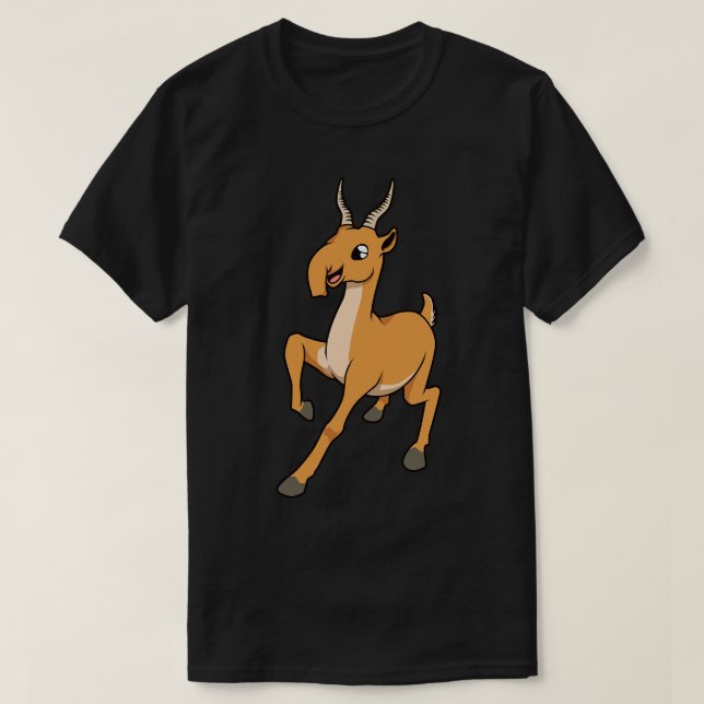 Kawaii Saiga antelope T-Shirt (Design vorne)