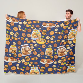 Kawaii Sakura Arare kakimochi Fleecedecke