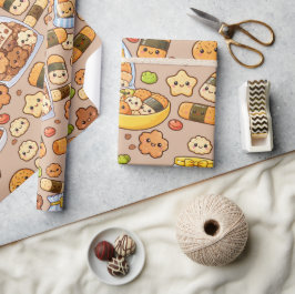 Kawaii Sakura Arare kakimochi Geschenkpapier