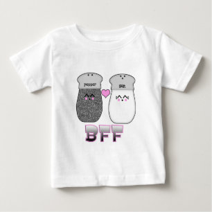 Kawaii Salt n Pepper BESTE FREUNDIN Baby T-shirt