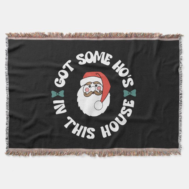 Kawaii Santa Decke (Vorderseite)