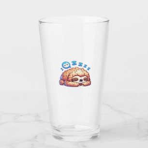 Kawaii schlafende Faultier-Nickerchen Zzz lustiges Glas