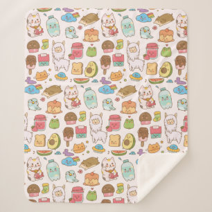 Kawaii Sherpa Blanket Sherpadecke