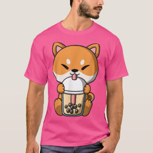 Kawaii Shiba Inu Dog Boba Milk Tea Bubble Tee Anim