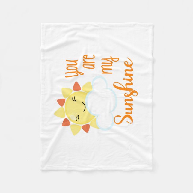 Kawaii sind Sie mein Sonnenschein-Baby Fleecedecke (Vorderseite)