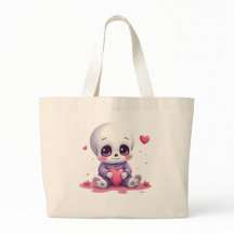 Kawaii-Skelett mit Herz