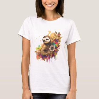 Kawaii Sloth. T-Shirt