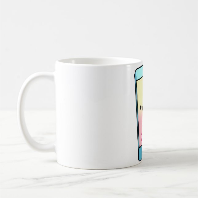 Kawaii Smartphone Kaffeetasse (Links)
