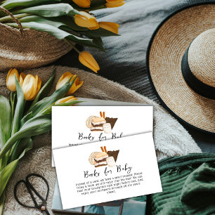 Kawaii S'more Liebe & Fun Books for Baby Shooter Begleitkarte