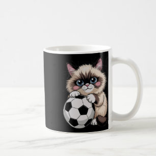 Kawaii Soccer Birman Einfach Mädchen das Katzen li Kaffeetasse
