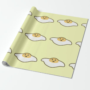 Kawaii Spiegelei Geschenkpapier