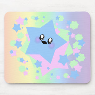 KAWAII SPIELT KOSMISCHES SUMMEN die Hauptrolle Mousepad