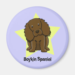 Kawaii Star Boykin Spaniel Magnet
