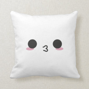 Kawaii stellt - zwei gegenübergestellt gegenüber kissen