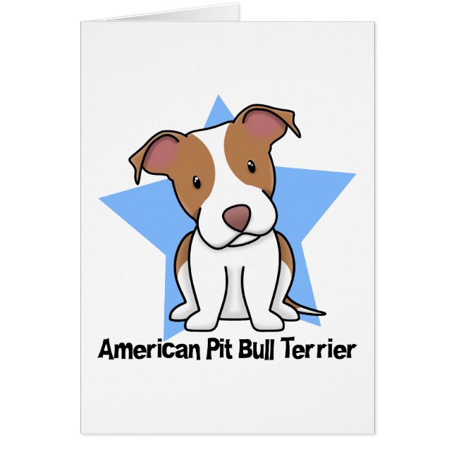 Kawaii Stern-amerikanische Pitbull Terrier (Vorne)