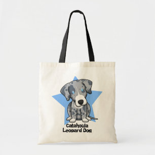 Kawaii Stern Catahoula Leopard-Hund Tragetasche
