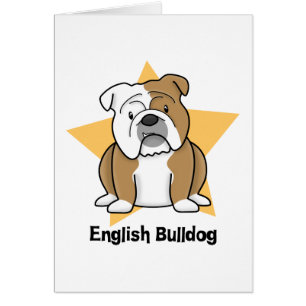 Kawaii Stern-Englisch-Bulldogge
