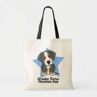 Kawaii Stern-größerer Schweizer Gebirgshund
