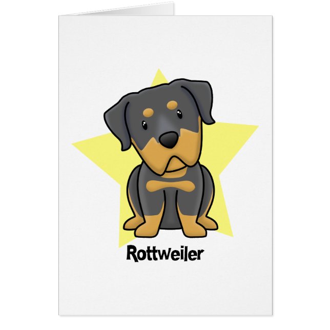 Kawaii Stern Rottweiler (Vorne)