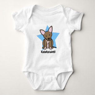 Kawaii Stern Xoloitzcuintli Baby-Strampler Baby Strampler