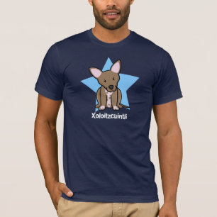 Kawaii Stern Xoloitzcuintli T-Shirt