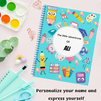 Kawaii-Studien-Vibes-Notizbuch der Kinder Notizbuch
