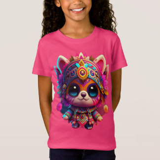 Kawaii Style Kaleidoscope farbenfroh T-Shirt
