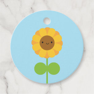 Kawaii Sunflower Geschenkanhänger