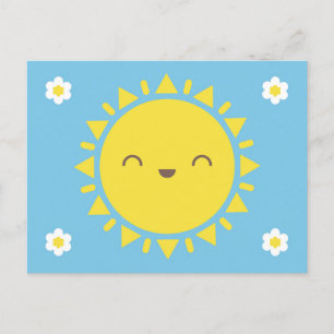 Kawaii Sunny Days Postkarte