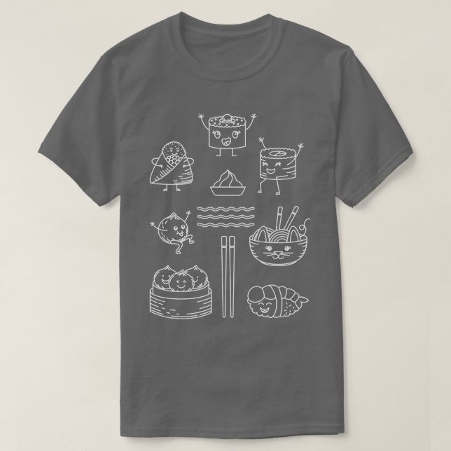 Kawaii Sushi 1 T-Shirt (Design vorne)
