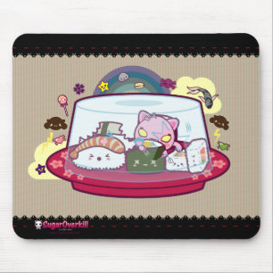 Kawaii Sushi in Angriff genommen! Mousepad