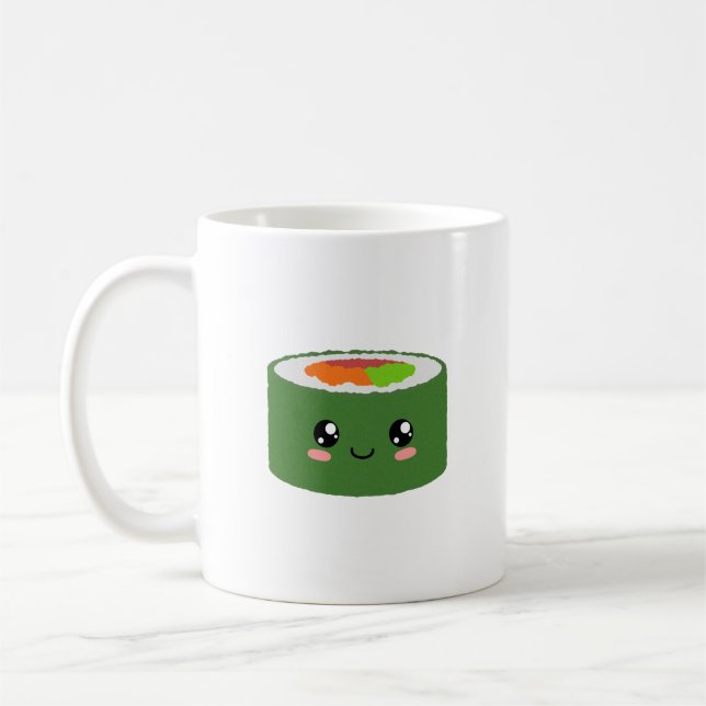 Kawaii Sushi Kaffeetasse (Links)