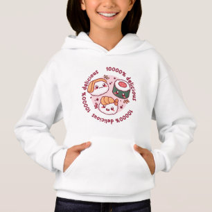 Kawaii Sushi mit lustigen Zitaten für schwarzen Li Hoodie