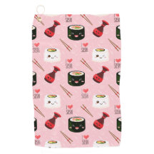 Kawaii Sushi Muster Light Pink