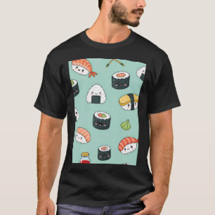 Kawaii Sushi Muster T-Shirt