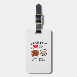 Kawaii Sushi & Soy Sauce Besties Gepäckanhänger
