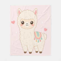 Kawaii Süße Alpaka-Decke