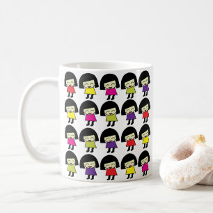 Kawaii Süße Mädchen Kawaii Kaffeetasse