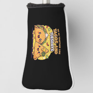 Kawaii Taco & Nacho Wir passen zusammen wie Taco Golf Headcover