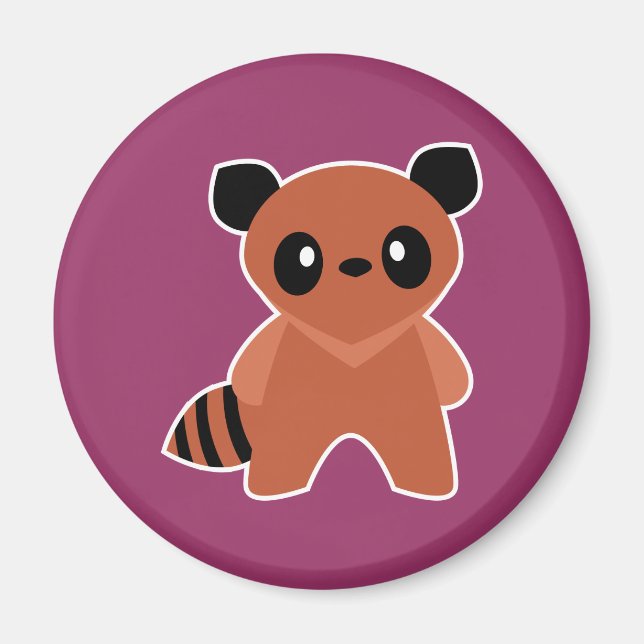 Kawaii Tanuki Magnet (Vorne)