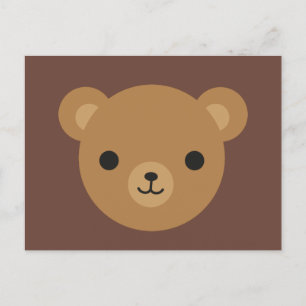 Kawaii Teddy Bear Postkarte