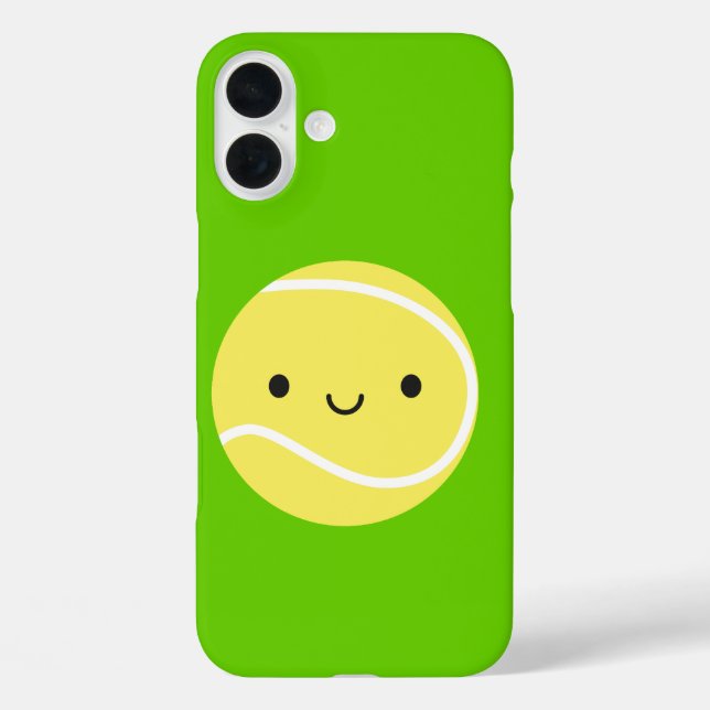 Kawaii Tennis Ball Case-Mate iPhone Hülle (Rückseite)