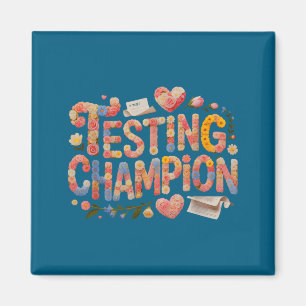 Kawaii-Testchampion alles ist in Ordnung Mathe Magnet