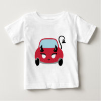 Kawaii Teufel Auto Baby T-Shirt